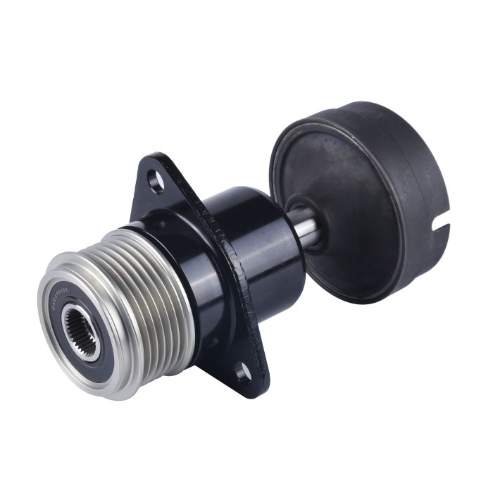 Overrunning alternator pulley